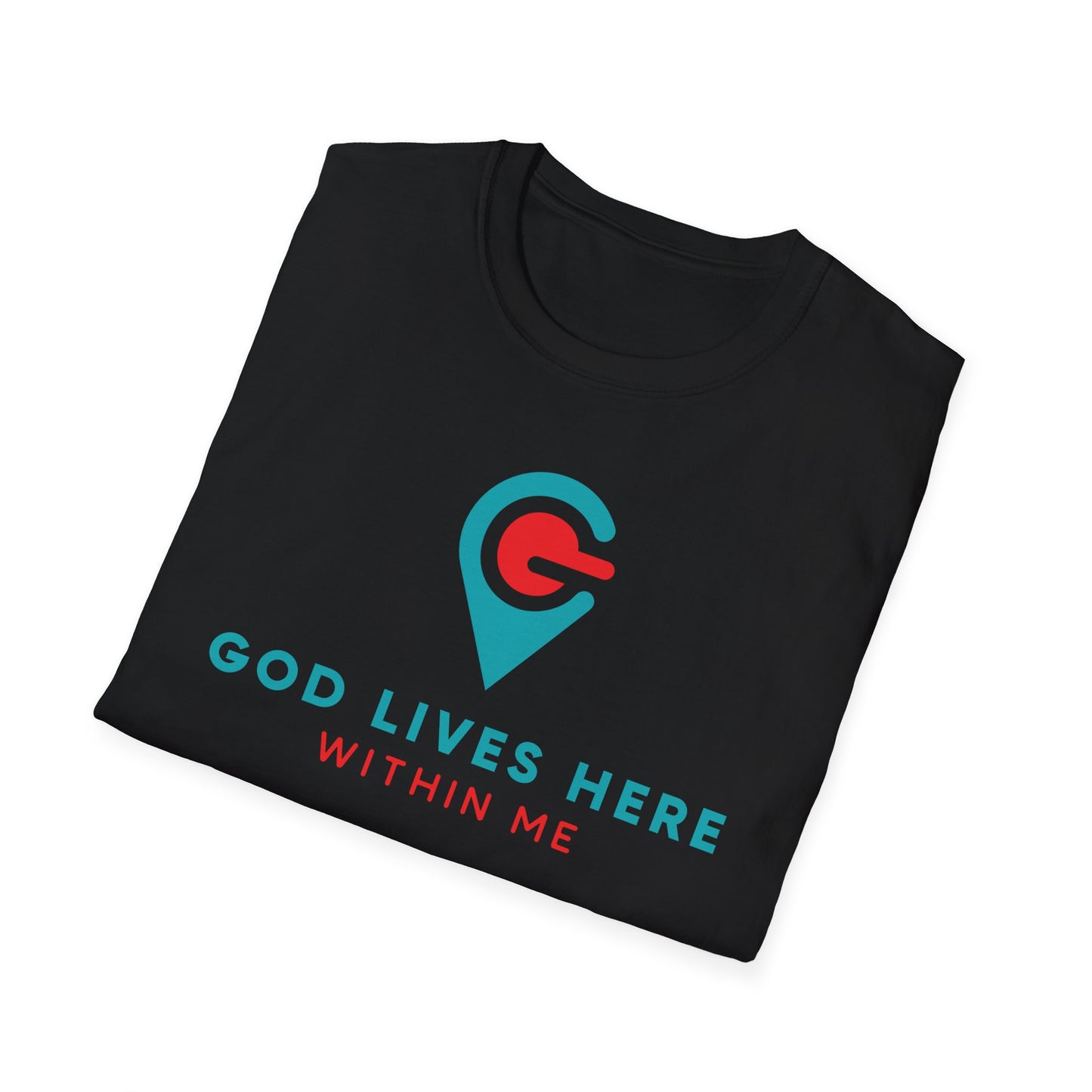 God Lives Here Unisex Softstyle T-Shirt