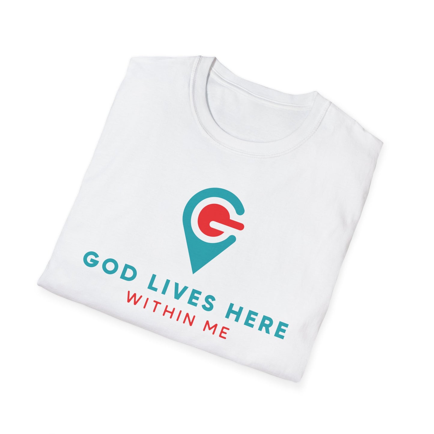 God Lives Here Unisex Softstyle T-Shirt