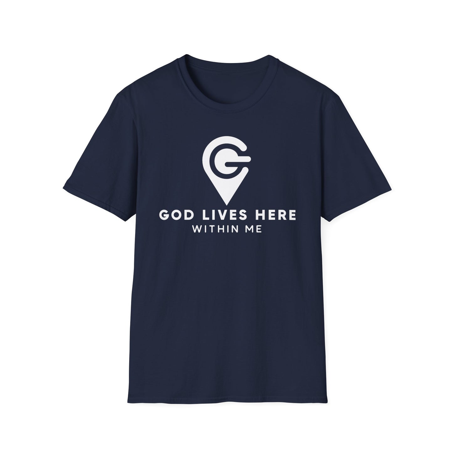 God Lives Here Unisex Softstyle T-Shirt