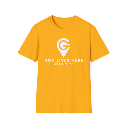 God Lives Here Unisex Softstyle T-Shirt