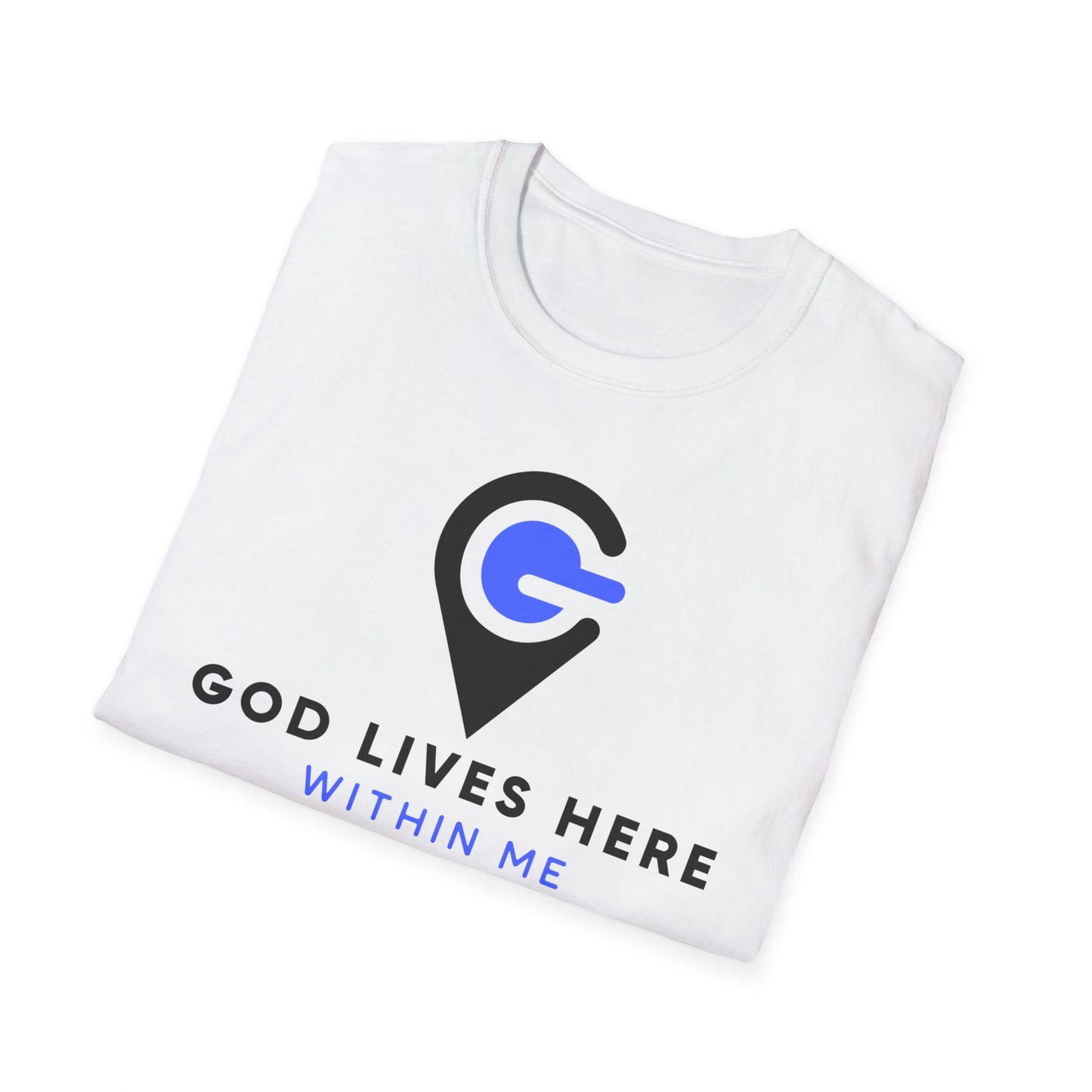 God Lives Here Unisex Softstyle T-Shirt