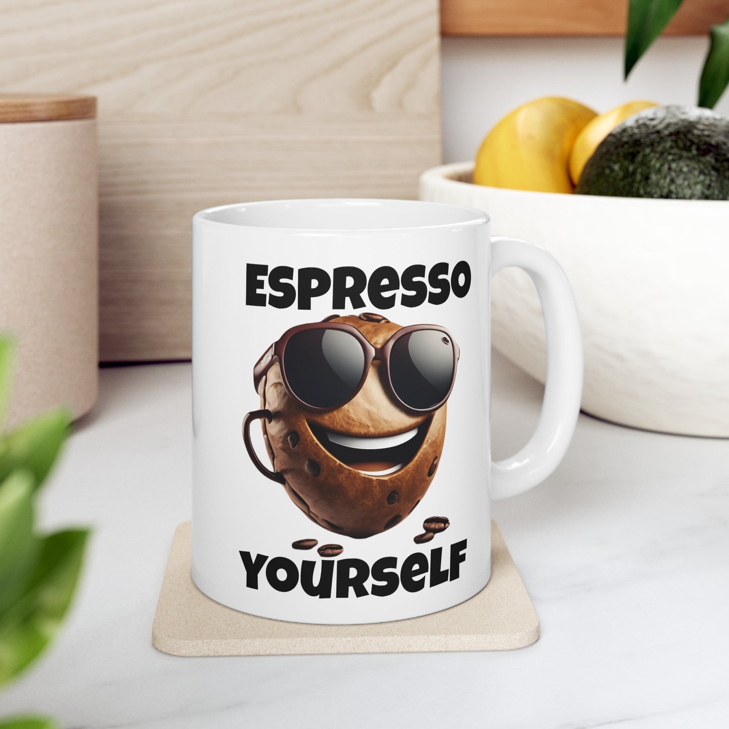 Espresso Yourself Ceramic Mug, (11oz)