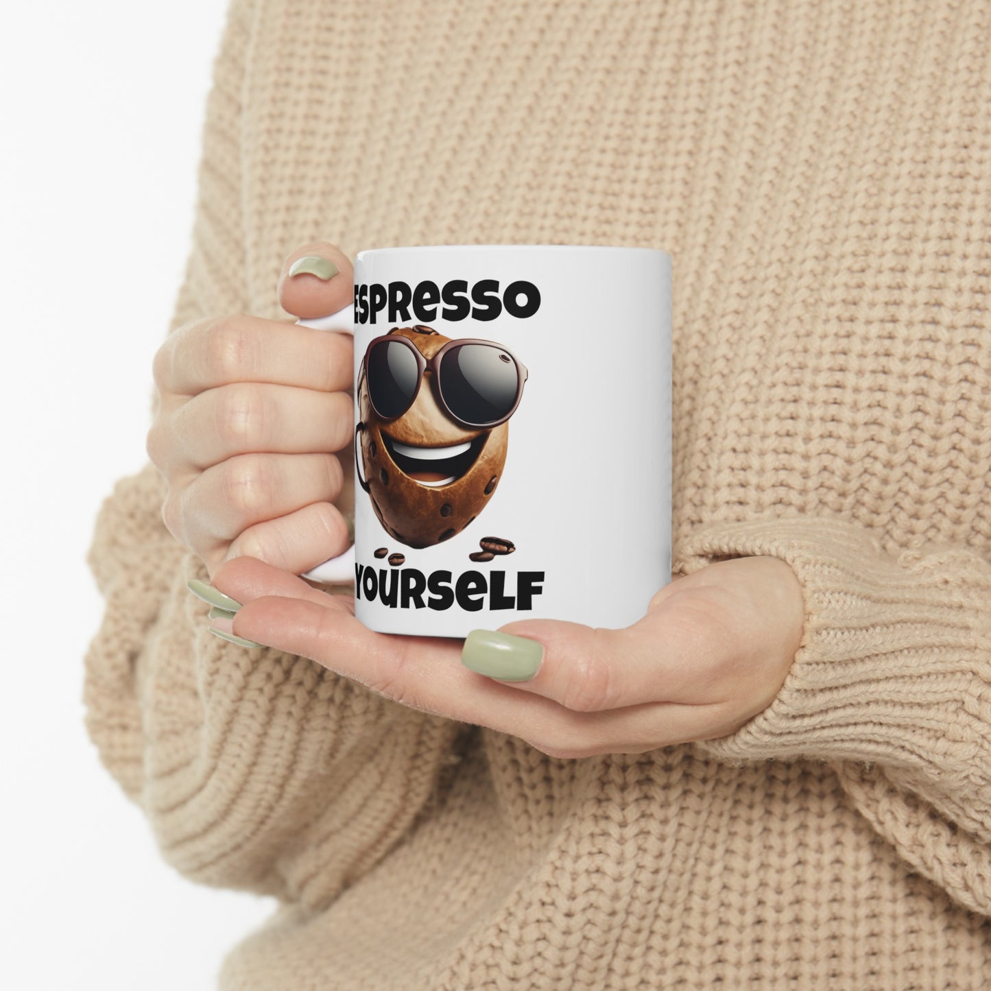 Espresso Yourself Ceramic Mug, (11oz)