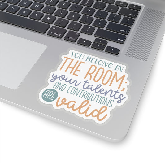 You Belong Kiss-Cut Stickers