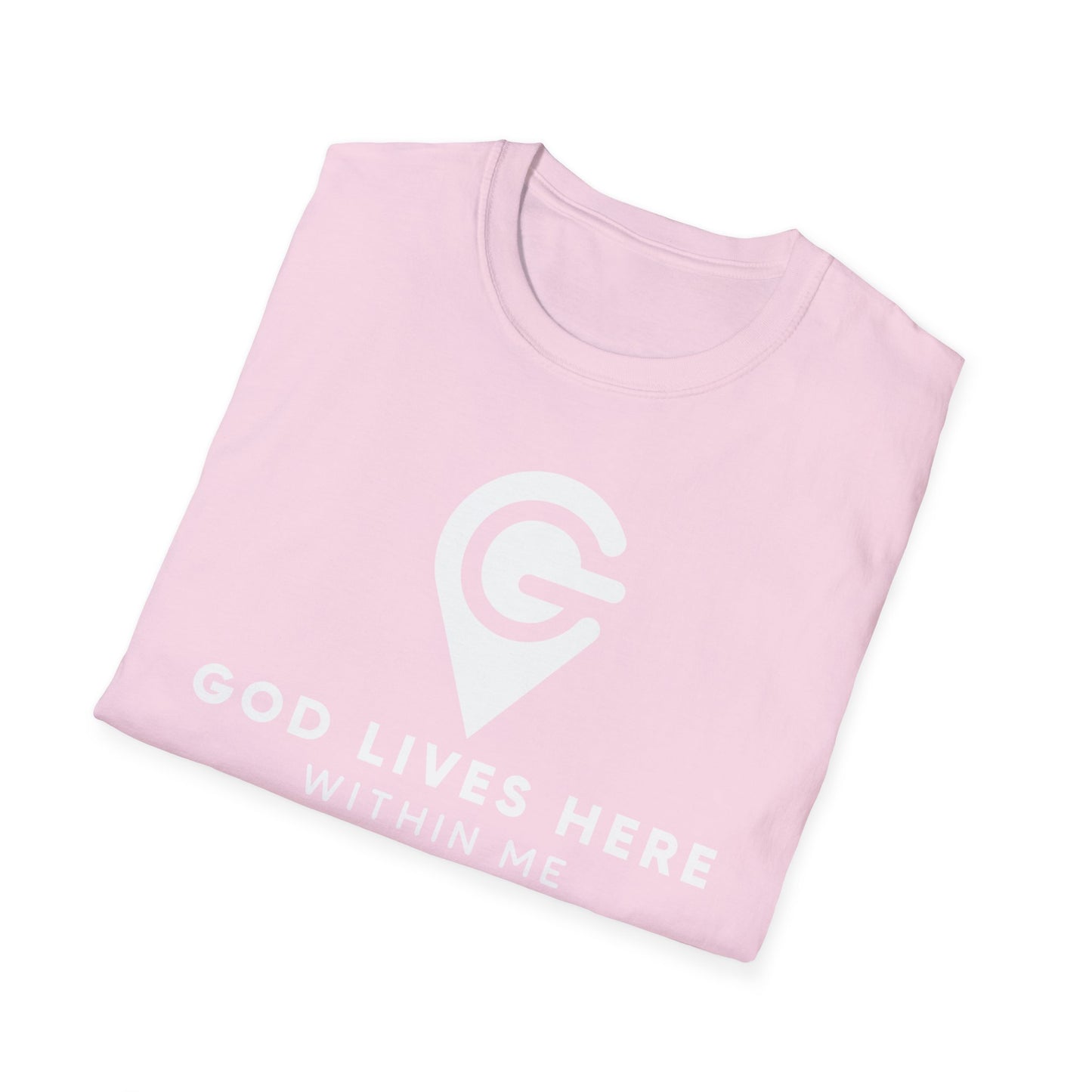 God Lives Here Unisex Softstyle T-Shirt