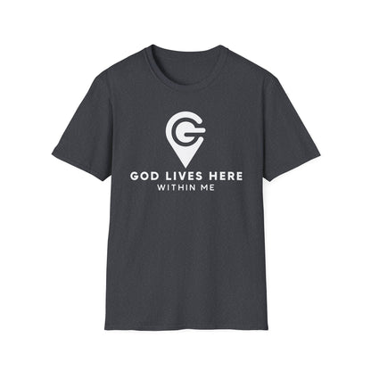 God Lives Here Unisex Softstyle T-Shirt