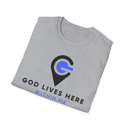 God Lives Here Unisex Softstyle T-Shirt