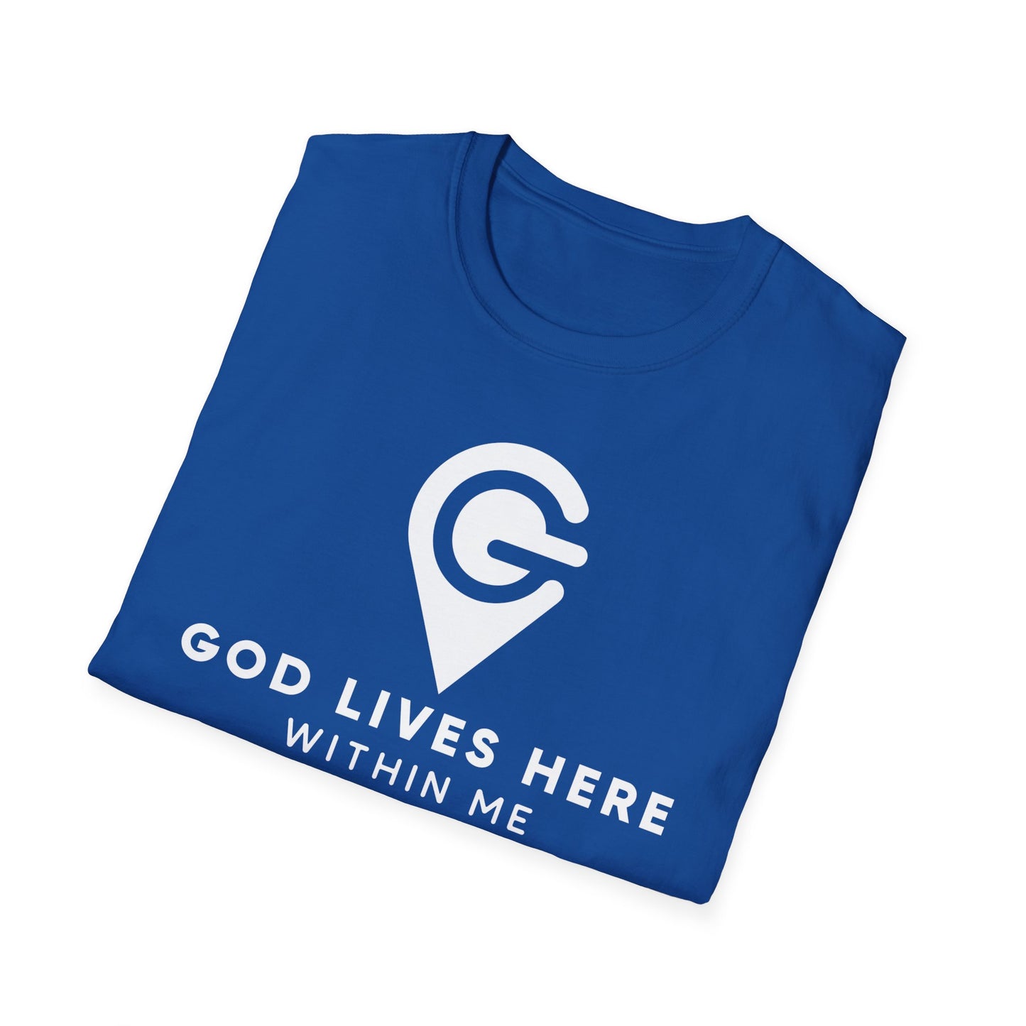 God Lives Here Unisex Softstyle T-Shirt